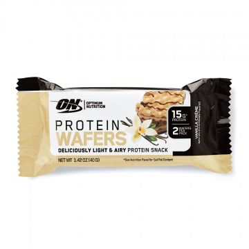 Optimum nutrition napolitane proteice cu aroma de crema de vanilie, 40g - Gnc