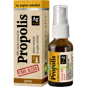 Propolis Cu Argint Coloidal Fara Alcool Spray 20ml