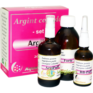 Set cu Argint Coloidal Argikit