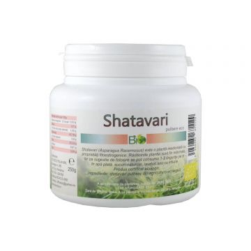 Shatavari pudra, eco-bio, 250g - Deco Italia