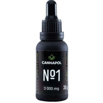 Ulei canabis CBD Cannapol No.1 10%, 30g