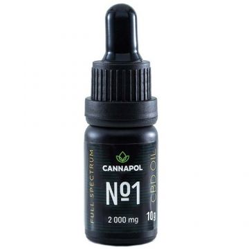 Ulei canabis CBD Cannapol No.1 20%, 10g