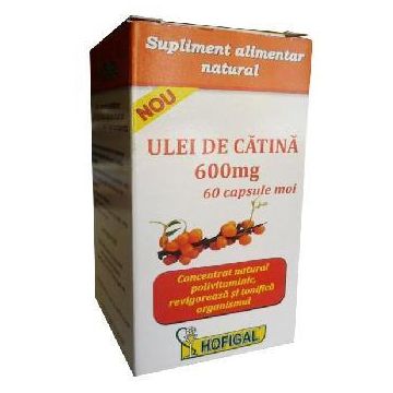 Ulei Catina 600mg 60cps Hofigal