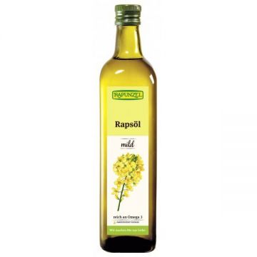 Ulei de rapita dezodorizat, eco-bio, 750ml - Rapunzel