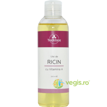 Ulei de Ricin Virgin cu Vitamina A 200ml