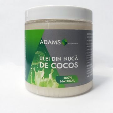 Ulei din nuca de Cocos 250ml, Adams Supplements