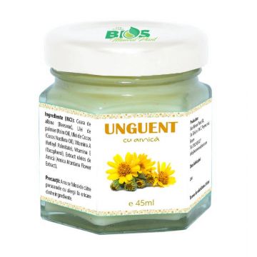 Unguent cu arnica, 45ml - Bios Mineral Plant