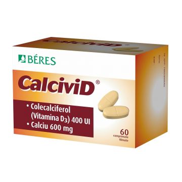 Beres Calcivid, 60 comprimate