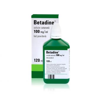 Betadine 100mg/ml x 120 ml