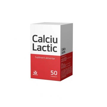 Biofarm Calciu Lactic 50 comprimate