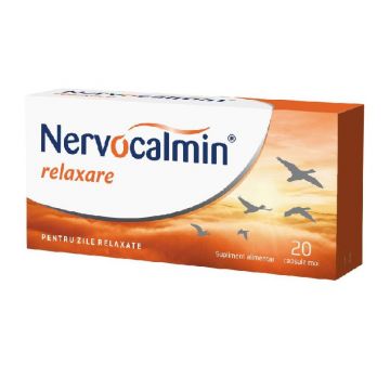 Biofarm Nervocalmin Relaxare 20 capsule moi