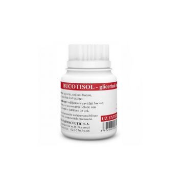 Bucotisol glicerina boraxata 10%, 25 ml, Tis Farmaceutic