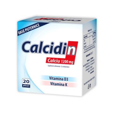 Calcidin 1200mg x 20 plicuri