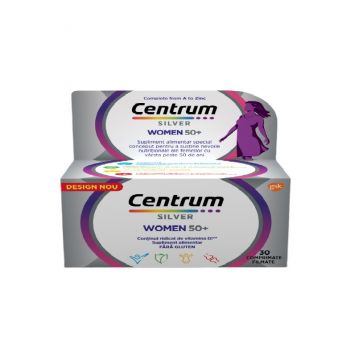 Centrum Silver 50+ pentru femei x 30 cpr