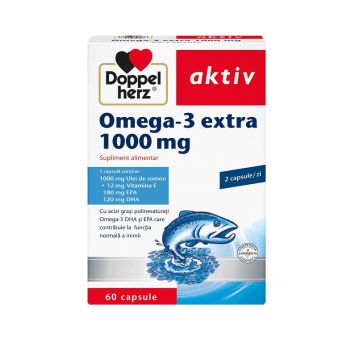 Doppelherz Aktiv Omega-3 Extra 1000 mg 60 Capsule