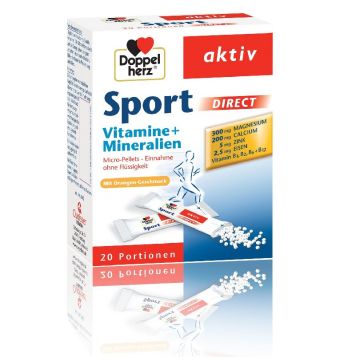 Doppelherz Aktiv Sport Direct Vitamine + Minerale 20 Plicuri