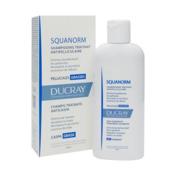 Ducray Squanorm Sampon Matreata Grasa 200ml