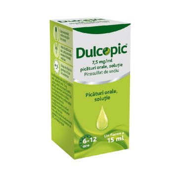 Dulcopic 7,5mg/ml solutie orala 15ml