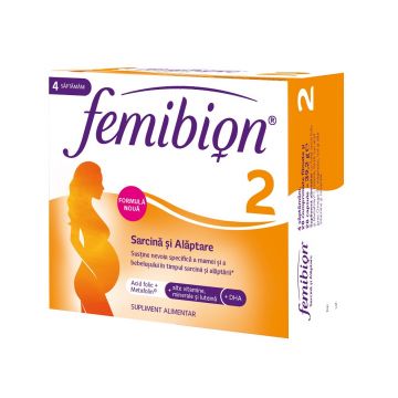 Femibion 2 Sarcină și Alăptare 28 comprimate si 28 capsule