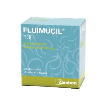 Fluimucil 100mg 30 plicuri