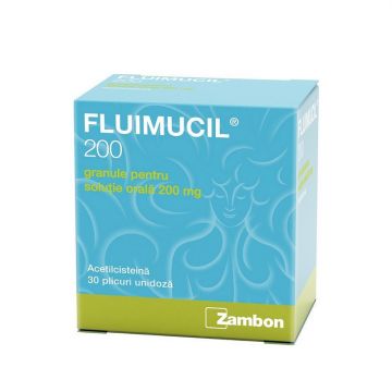 Fluimucil 200mg 30 plicuri