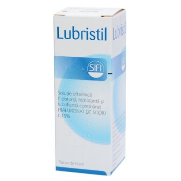 Lubristil soluţie oftalmică 10ml