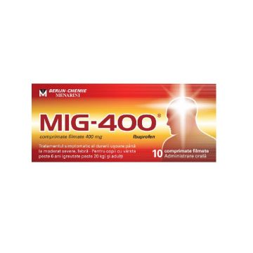 Mig 400 mg 10 comprimate