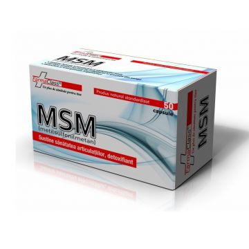 MSM 600mg 50 capsule, FarmaClass