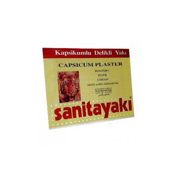 Sanitayaki Plasturi antireumatici cu ardei iute 17cm x 12cm