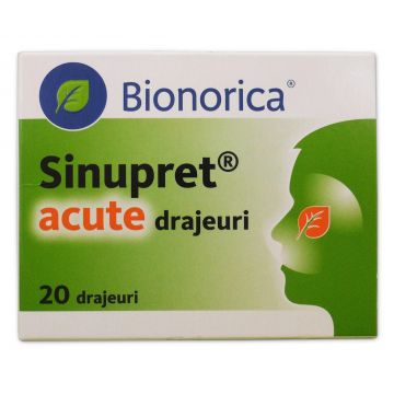 Sinupret acute x 20 drajeuri