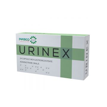 Urinex x 24 capsule gastrorezistente gelatinoase