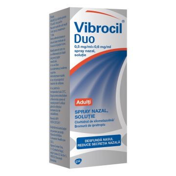 Vibrocil Duo spray nazal, 10 ml, Gsk