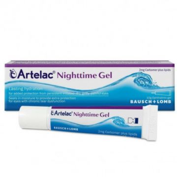 Artelac Nighttime Gel pentru ochii uscati 10g