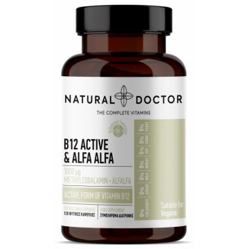 B-12 COMPLEX ACTIVE ALFA ALFA functionarea normala a sistemului nervos Natural Doctor