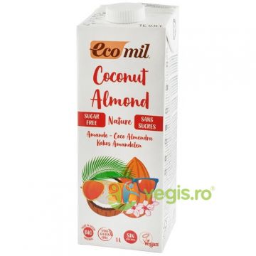 Bautura Vegetala de Cocos cu Migdale fara Gluten Ecologic/Bio 1L