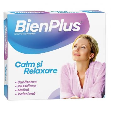 BienPlus Calm si Relaxare 10 capsule
