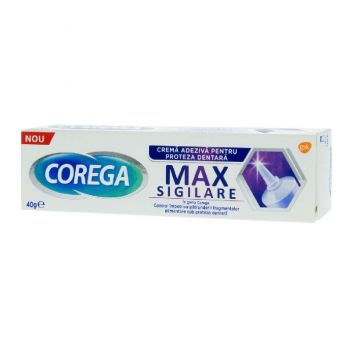 Crema adeziva pentru proteza dentara Max Sigilare, 40 g, Corega