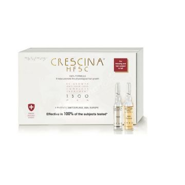 Crescina HFSC 1300 - Pentru Par Rarit + Tratament Anti-Cadere Barbati