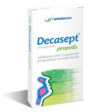 Decasept Propolis 24 comprimate de supt