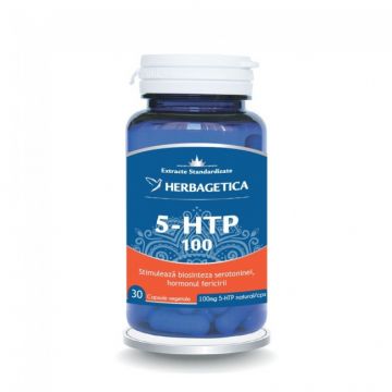 Herbagetica 5-HTP 100 x 30 cps