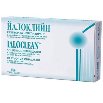 Ialoclean Solutie de nebulizator x 5 monodoze