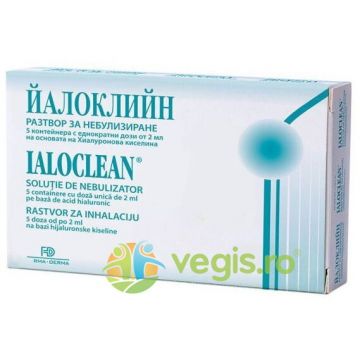 Ialoclean Solutie Nebulizator 5 fiole x 2ml