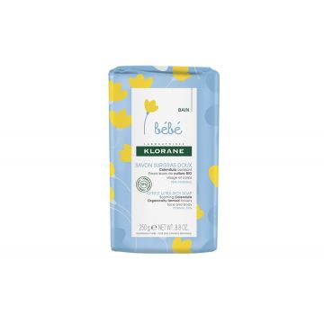 Klorane Bebe sapun delicat ultra-bogat 250 g