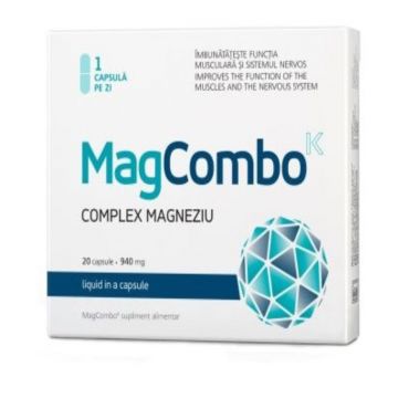 MagCombo Complex magneziu x 20 cps
