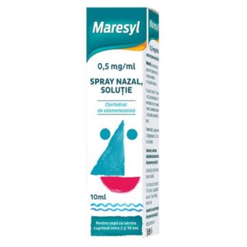 Maresyl spray nazal solutie 0.5mg/ml, 10ml
