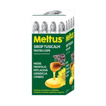 Meltus sirop Tusicalm copii, 100ml Solacium pharma