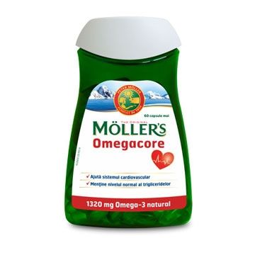 Moller's Omegacore 1320 mg, x 60 capsule