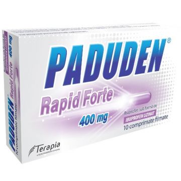 Paduden Rapid Forte 400 mg 10 cp