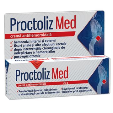 Proctoliz Med Crema Antihemoroidala X 25G