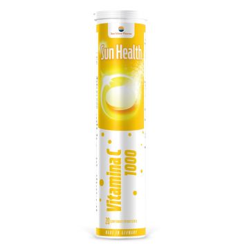 Sun Health vitamina C 1000mg x 20 cpr.eff